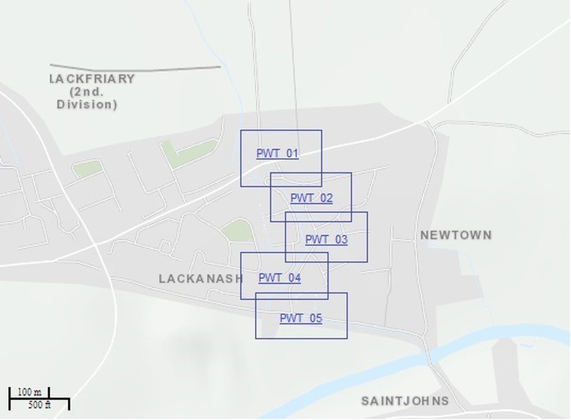 Public Exhibition Map